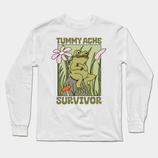 Tummy Ache Survivor Long Sleeve T-Shirt